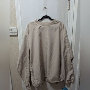 Walter Hagen Golf XL Men's Beige Windbreaker Jacket